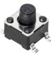 4,5 x 4,5 mm Taktschalter für SMT